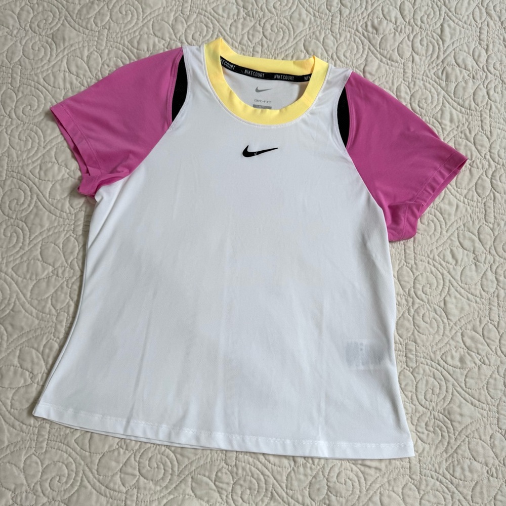 NikeCourt Advantage Dri Fit short sleeve tee